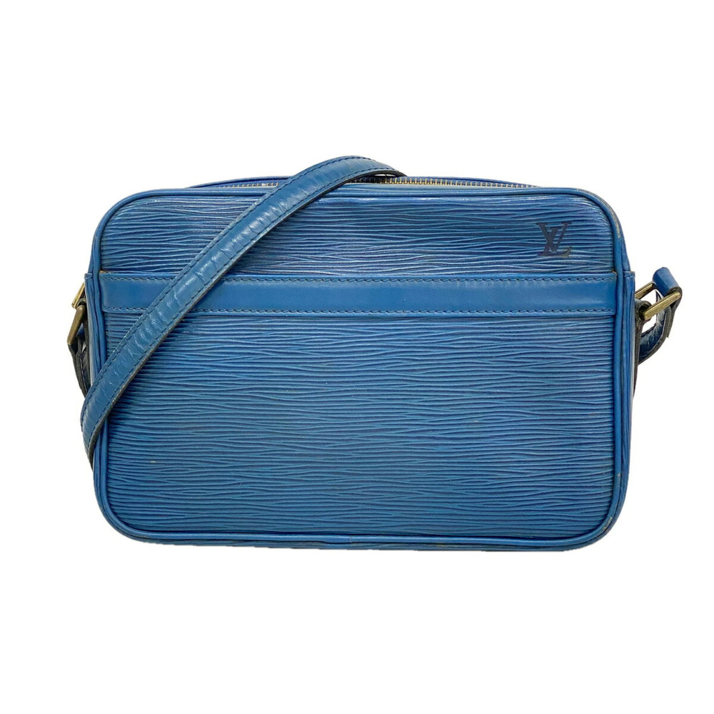 Louis Vuitton Epi Trocadero 24 Shoulder Bag M52315 Toledo Blue Women's P3563387